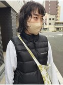 くしゃっとパーマ