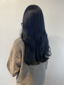 ヘアサロン フラット(Hair salon flat) 韓国風!blue black !