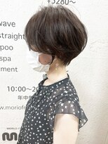 モリオ フロム ロンドン サッポロファクトリー店(morio FROM LONDON)&nbsp;【morio】札幌ショート　かわいい丸みの大人ショート