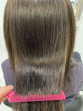 エスカーラ 表参道(THE ESCALA) @m_ayu/髪質改善縮毛矯正/オリーブカラー/タビラマユミ