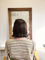 ヨハク(yohak)&nbsp;切りっぱなしボブ