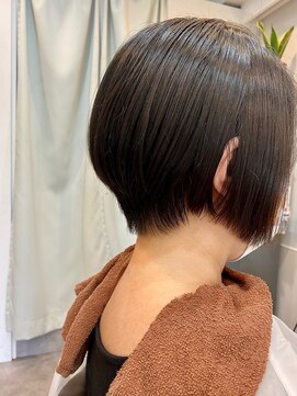 ベンジー 蔵前店(benji) 【benji 蔵前　金子 透】丸みショートボブ◎蔵前/ショート