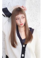 ランソ(RUNSO) 20代・30代/前髪/ピンクベージュ/似合わせカット