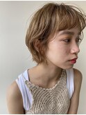 オン眉ショートボブ