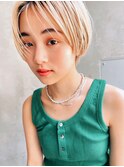 【ROJITHA表参道原宿】大人ショート×ブリーチスタイル