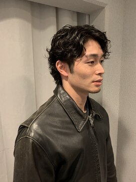 ヌース(NOOS) メンズ七三ウルフソフトスパイラル