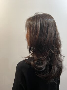 ピュアソウル(Pure Soul) ニューヨークドライカット×くせ毛×ロングレイヤー