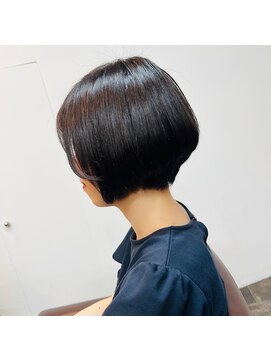 タイズ(ties) 酸熱トリートメントで縮毛矯正卒業ショート♪