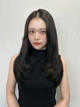 サン 大阪梅田(SUNC) 【レイヤーカット】【ザクザクレイヤー】【ワンホンヘア】