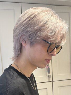 ザコーストバイネオリーブ 辻堂店(The coast by neolive) メンズハイトーンホワイトミルクティーブリーチ