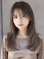 ローネス ギンザ(LONESS ginza)&nbsp;レイヤーカット/カットレイヤー／びれヘア／マ ロンベージュ