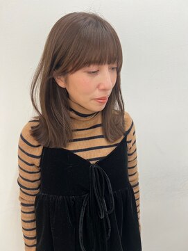 フェイバリットガーデン(favorite garden) まろみブラウン外はねヘアー　20代30代40代大人可愛い　美髪