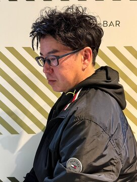 バーバーバー アカバネ(BARBER-BAR AKABANE) ビジネスにも強いオトナのパーマスタイル＃1