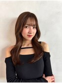 甘めくびれ_メルティカラーフェミニンロング似合わせカット
