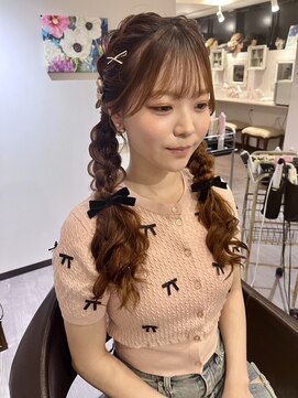 着付けヘアセット専門店 ウィズ(With) 編み下ろしツイン
