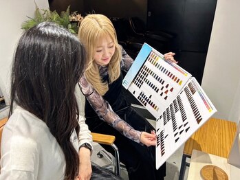 リソワ 尼崎園田(Lisoi)の写真/『最後まで責任を持って担当したい,キレイにしたい。』本気でこだわり抜いたヘアスタイルを創るのが"Lisoi"