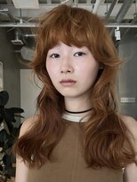 テクネ 天神大名(techne)&nbsp;天神大名顔周りレイヤーカットミディアムボブタッセルボブパーマ