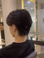 スタイル 成城学園前(STYLE) メンズ センターパート 毛流れパーマ メンズパーマ