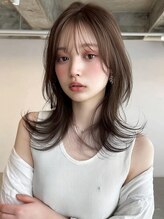 アイシーキョウト(I see kyoto)&nbsp;モテ髪/OL/ブラウンカラー/くびれヘア/前髪あり