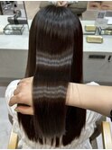 韓国風レイヤーカット髪質改善ダブルカラーハッシュカット