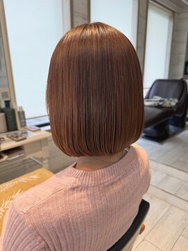 アロハララ(ALOHA LaLa) ボブ×ピンクラベージュ