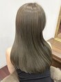 ワンラヴェストヘアオルシェット 長野駅(One Lovest Hair olchette)&nbsp;髪質改善でツヤ◎オリーブベージュの滑らかロング♪