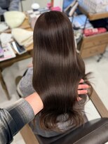 ハピネス 梅田茶屋町店(HAPPINESS)&nbsp;韓国ヘア/レイヤーカット/ブリーチなし/ブラウンカラー/顔まわり