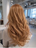 アース 天満橋店(HAIR & MAKE EARTH)&nbsp;20代30代40代冬カラー◎艶ロング明るめブラウン