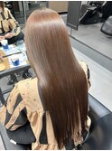似合わせカット　高濃度水素縮毛矯正　サラつやロング