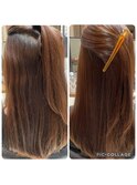 【Feria 渋谷】プレミアム縮毛矯正×硬毛ハイダメージ "Tsuyuki"