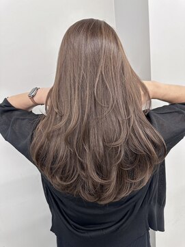 リリット(ReLit) 小顔黒髪クラゲヘアーオリーブグレーココアベージュバーガンディ