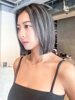 アルバム 渋谷パルコ(ALBUM)&nbsp;透明感カラー小顔くすみベージュ黒髪_ba529761