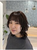 《HAIRZ》大岩真弓　パーマスタイル