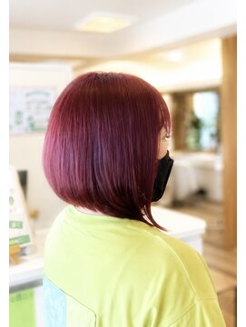 花恋 鴨部店 ボブスタイル
