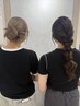 【朝９時ご予約限定★】簡単ヘアアレンジセット￥5500