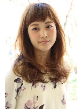 ソッリーソ ヘア(sorriso hair) 小顔ふわミディ