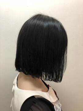 パティオンツー(PATIONN2) 30代トレンド前下がりボブ☆ダークモノトーンカラー【表参道】