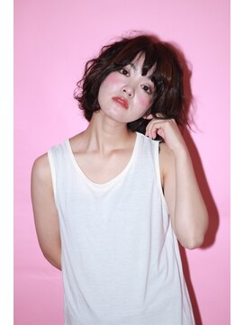 ソア 武蔵小杉(SOAR) トリートメントボルドーベージュカラーのワンレンセンターパート