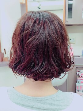 美容室せき ゆるふわパーマ