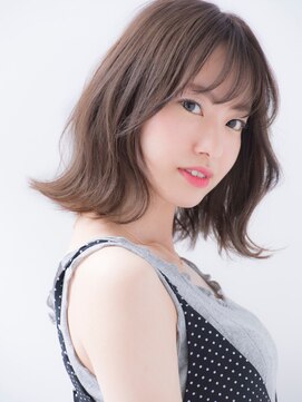センカンドハウス(hair studio 2nd House) ゆるふわ切りっぱなしボブ
