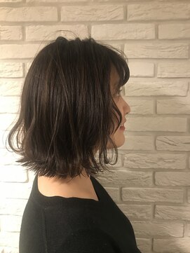 ヘアーメイク カフェ(hair make cafe) 外ハネボブ