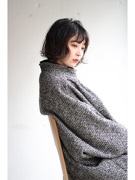 ビビト(bibito) bibito フレンチボブ　マニッシュショート　デジタルパーマ