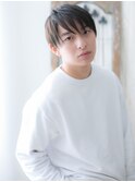 前髪がポイント!好感度大!無造作ウェットヘアE