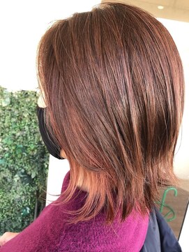 ヘアーライフ コラボ(hair life Colabo) インナーカラースタイル