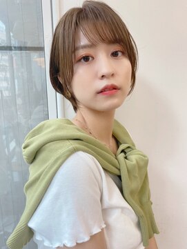 ベイルーム(BAYROOM by HONEY omotesando) 【BAYROOM】スッキリ小顔ミニショート×ミントブルージュ