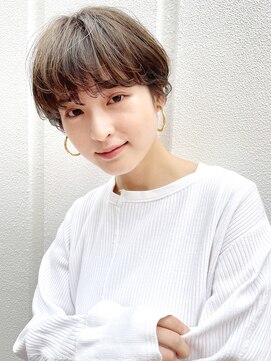 レトン 銀座(leton) 美髪/ホワイトグレージュ/大人かわいい/こなれミディ[銀座]