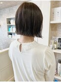 福山市美容室Caary ぱつボブ ミニボブ 切りっぱなしボブ♪♪
