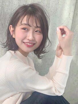 シスタ(SISTA) 【SiSTA】田中大人可愛い外ハネウルフシースルーバング