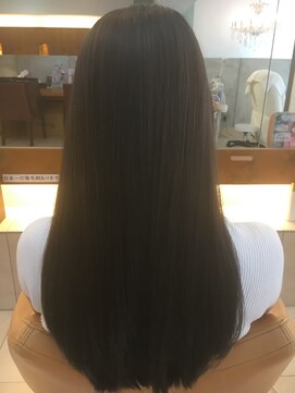 ヘアーアンドメイク エクリ 不動前店(Hair&Make equri) サラサラストレート