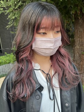 テテ(TETE) ブラック×ピンク　心斎橋×長堀橋